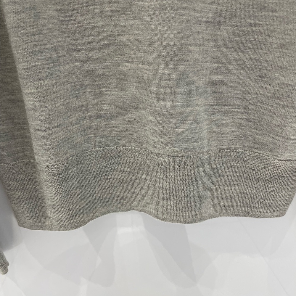 J Crew Mercantile Women’s XL Merino Wool Blend Gray Turtleneck Sweater - Picture 9 of 10